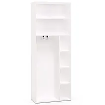 Шкаф двухстворчатый Soho белая с зеркалами